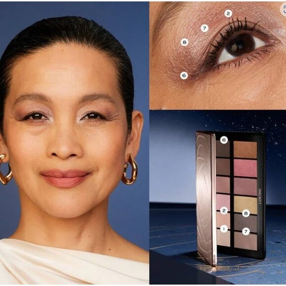 Lancome Rose Gold Eye Shadow Palette 0.55 oz. 12 Shades Each 0.046 oz - Picture 2 of 4